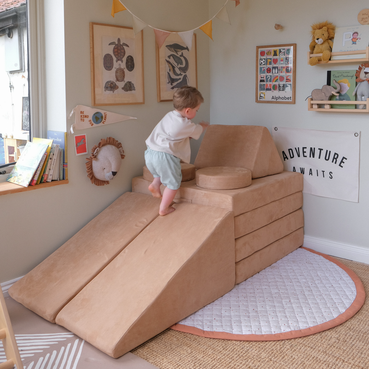 Kids Play Couch Australia | Possum Play Couch | Wedge Cushion Set ...
