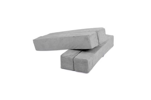 Armrest Cushion Set in Sharky Grey